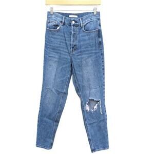 Pac Sun Jeans 27 Ultra Highrise Slim retro mom jeans button fly Boho western